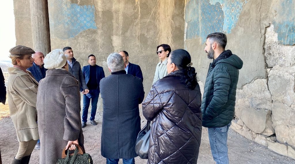 Обсужден вопрос дальнейшего сохранения фресок на территории заповедника Эребуни