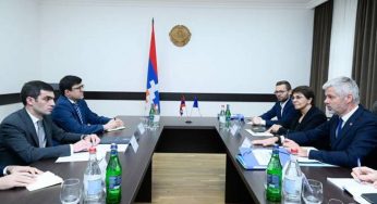 Министр ИД Арцаха и глава региона Овернь-Рона-Альпы обсудили ситуацию вокруг Арцаха