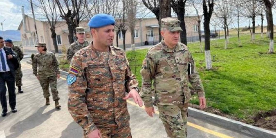В Армении находилась делегация сухопутных войск США в Европе