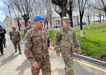 В Армении находилась делегация сухопутных войск США в Европе
