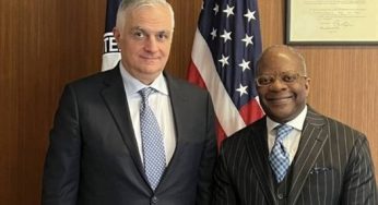 Вице-премьер Армении встретился с замгоссекретаря США по международному сотрудничеству в сфере контроля над наркотиками