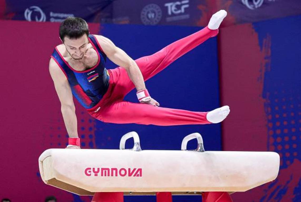 Гимнаст Артур Давтян – бронзовый призер ЧЕ в опорном прыжке