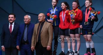 Известны первые медалисты стартовавшего в Ереване Чемпионата Европы по тяжелой атлетике