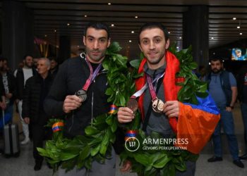 Сборная Армении по спортивной гимнастике возвратилась из Турции