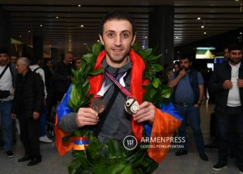 Я счастлив и горд, что мне удалось завоевать золотую медаль: Артур Давтян