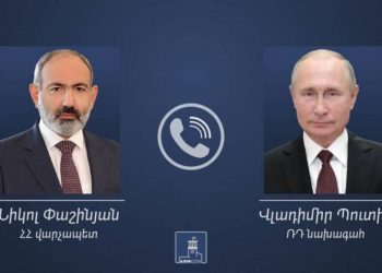 Никол Пашинян и Владимир Путин в 2022 году провели 6 двусторонних встреч и 20 телефонных разговоров