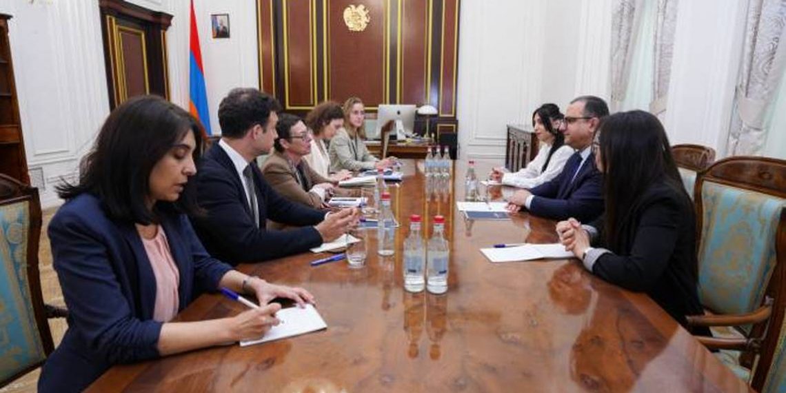 Вице-премьер Армении принял представителей Французского агентства развития и посла Франции
