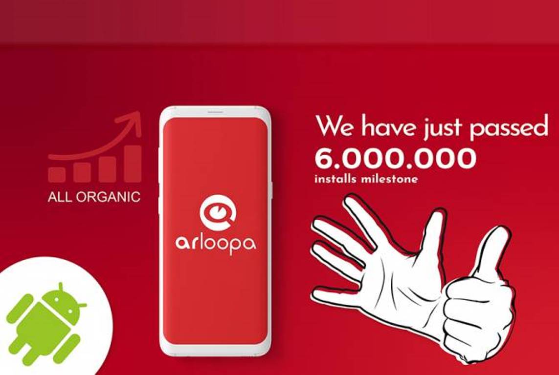 Приложение армянской компании ARLOOPA преодолело отметку в 6 миллионов загрузок в Google Play
