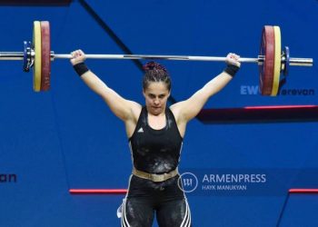 Тяжелоатлетка Татев Акопян стала серебряным призером чемпионата Европы