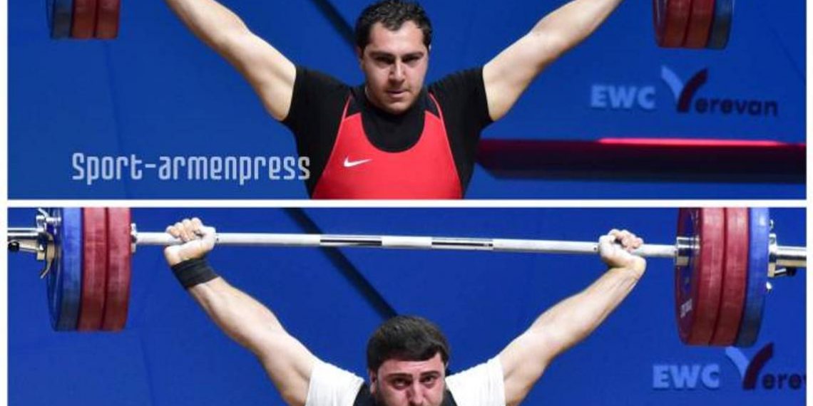 Давид Ованнисян завоевал золото, а Ара Аганян — серебро: ЧЕ по тяжелой атлетике