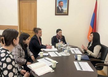 Тагуи Товмасян и Оливия Нихенке обсудили проблемы уязвимых групп, перемещенных вследствие войны