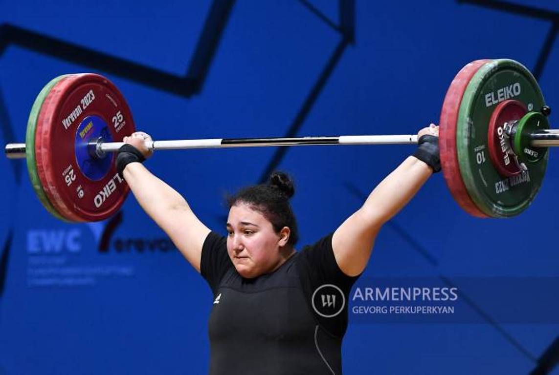 Тяжелоатлетка Джульетта Аванесян заняла 9-е место на чемпионате Европы