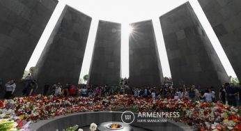 Армяне всего мира отмечают 108-ю годовщину Геноцида армян