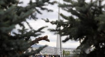 210 елей, посаженных представителями 41 государства: Парк памяти Музея Геноцида армян становится все больше
