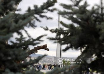 210 елей, посаженных представителями 41 государства: Парк памяти Музея Геноцида армян становится все больше