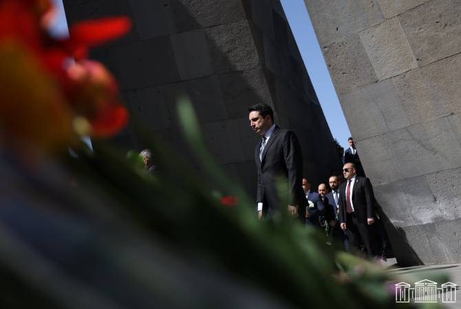 Послание председателя Парламента Армении по случаю Дня памяти жертв Геноцида армян