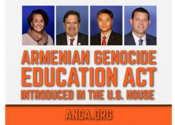 24 апреля несколько конгрессменов США представили в Палату представителей Образовательный акт о Геноциде армян