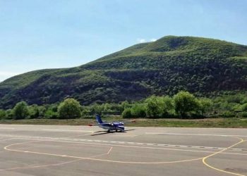 В аэропорту Сюника, после почти тридцатилетнего перерыва, совершил посадку самолет