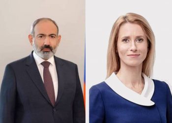 Премьер-министр Армении поздравил коллегу Эстонии в связи с вступлением на должность