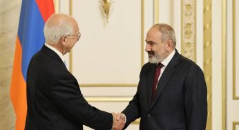 Никол Пашинян принял председателя Совета армян Франции