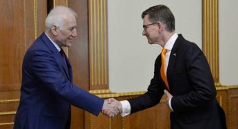 Президент Армении и посол Нидерландов обсудили широкий круг вопросов тесного сотрудничества двух стран