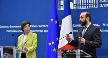 Налицо армяно-французский диалог на высшем уровне и решимость обеих сторон его укреплять: Министр ИД Армении