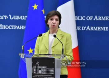 Создание азербайджанского КПП в Лачинском коридоре противоречит соглашению о прекращении огня: Катрин Колонна