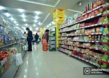 По оценкам Центрального банка Армении, инфляция в Армении через некоторое время будет ниже целевой