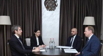 Министр юстиции Армении и гендиректор ЮКЖД обсудили вопросы отраслевого сотрудничества
