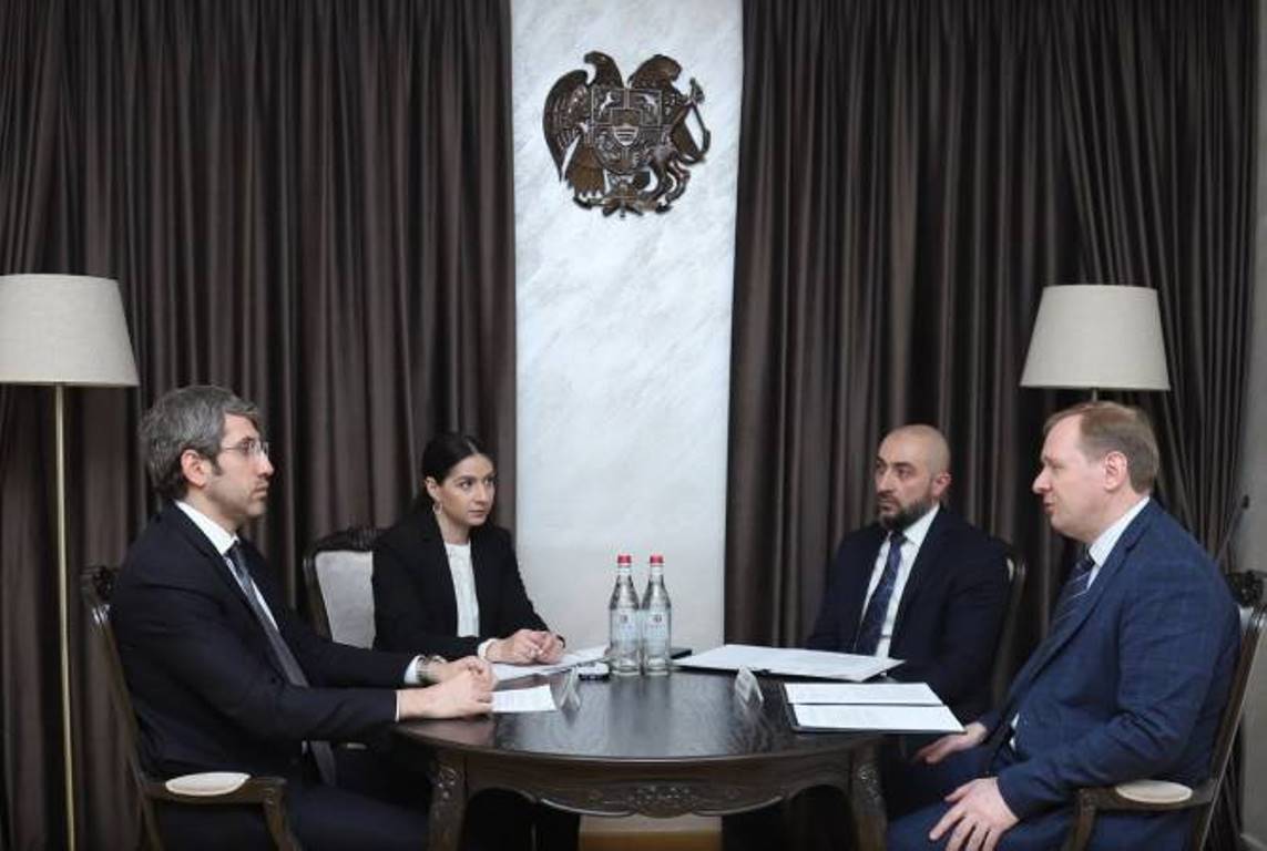 Министр юстиции Армении и гендиректор ЮКЖД обсудили вопросы отраслевого сотрудничества