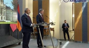 В Праге состоялась пресс-конференция премьер-министров Армении и Чехии