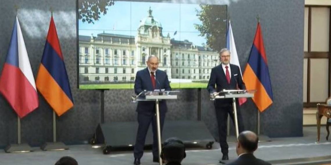 Армения придает важность последовательному развитию отношений с Чехией: премьер-министр Армении