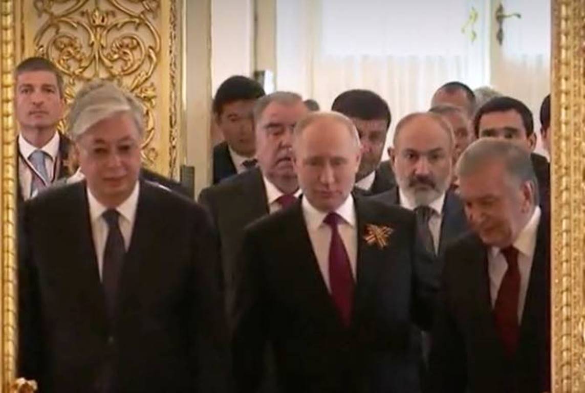 Путин провел в Кремле неформальный завтрак с Пашиняном и лидерами других стран СНГ