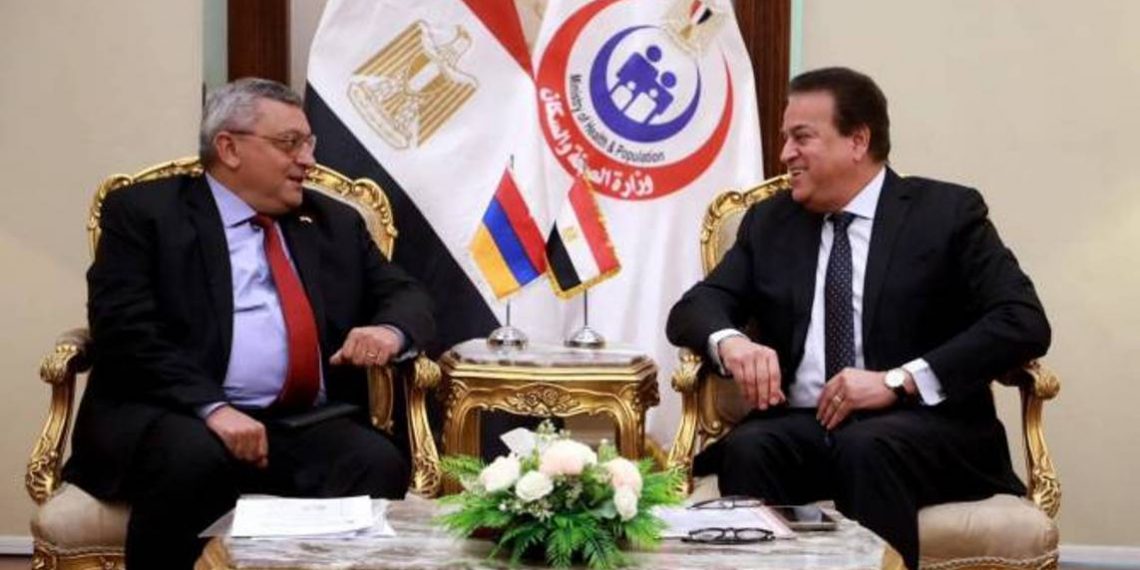 Министр здравоохранения Египта и посол Армении обсудили перспективы развития сотрудничества в области здравоохранения