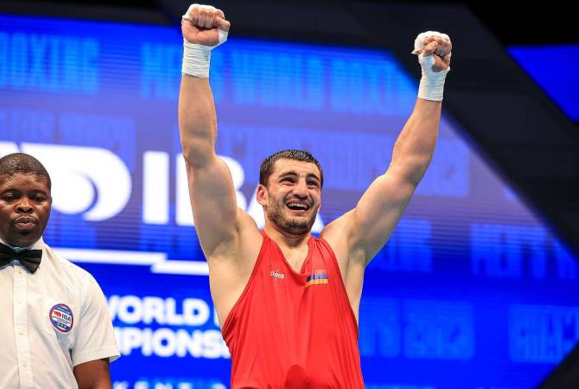 Армянский боксер Нарек Манасян — бронзовый медалист чемпионата мира