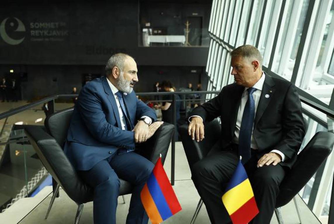Премьер Армении представил президенту Румынии ситуацию в НК, сложившуюся вследствие блокады Лачинского коридора