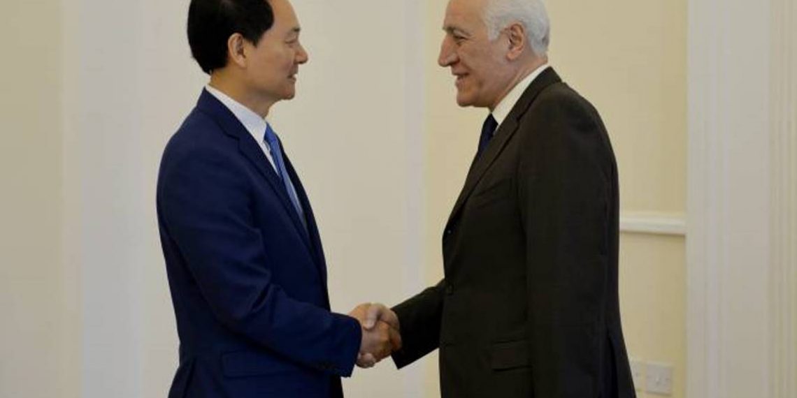 Президент Республики Армения принял специального представителя президента Республики Корея