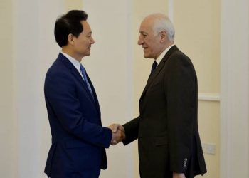 Президент Республики Армения принял специального представителя президента Республики Корея