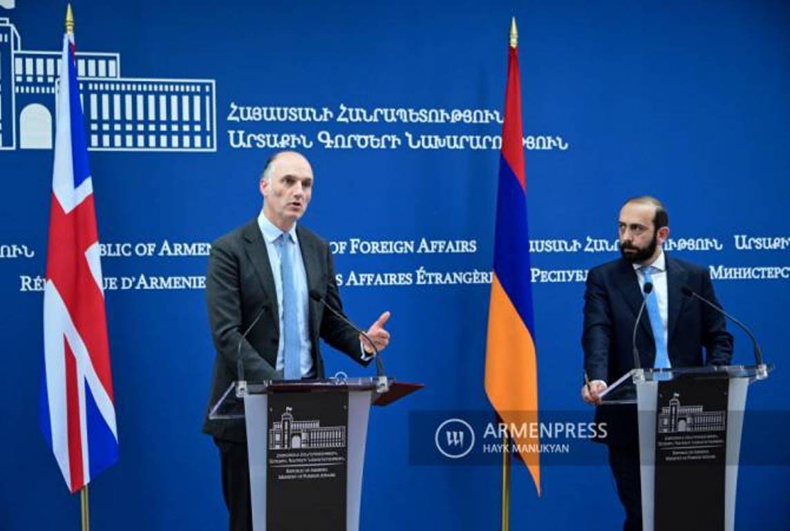 Мирзоян и Докерти отметили важность подписания Соглашения о всеобъемлющем партнерстве Армения–Великобритания