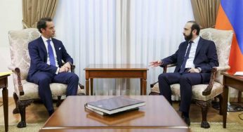 Министр иностранных дел Армении принял специального представителя генерального секретаря НАТО