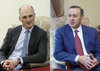 Секретарь Совета безопасности Армении принял государственного министра по европейским делам Великобритании
