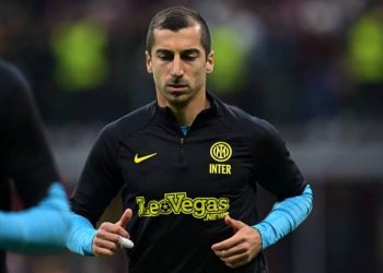 Генрих Мхитарян не примет участия в финальном матче Кубка Италии по футболу