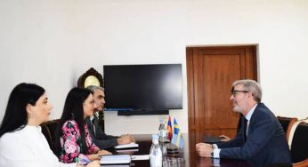 Омбудсмен Армении встретилась с послом Швеции в Армении