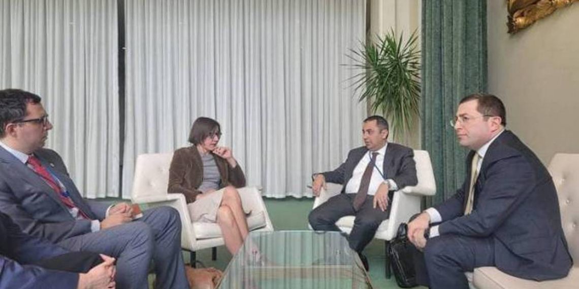 Заместитель министра иностранных дел Армении встретился в Нью-Йорке с председателем МККК