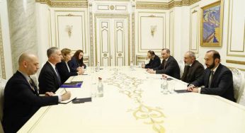 Премьер-министр Пашинян принял американского сопредседателя Минской группы ОБСЕ Луиса Боно
