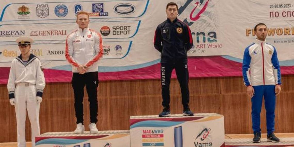 Гимнасты Артур Давтян и Артур Аветисян на World Challenge Cup завоевали 4 медали