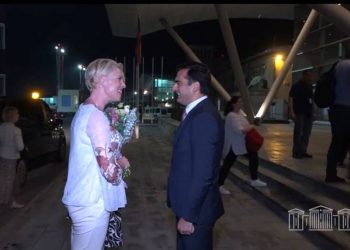 С официальным визитом в Армению прибыла председатель Парламента Словении