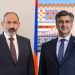 Премьер-министр Армении направил поздравительное послание премьер-министру Хорватии