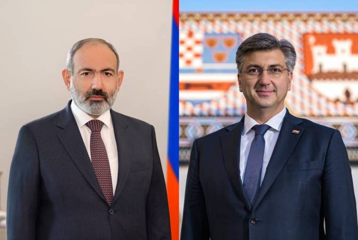 Премьер-министр Армении направил поздравительное послание премьер-министру Хорватии