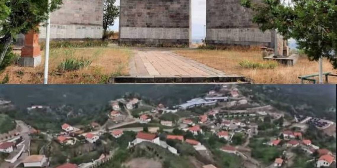 Азербайджан в Бердзоре уничтожил мемориал, увековечивающий память погибших в Великой Отечественной войне